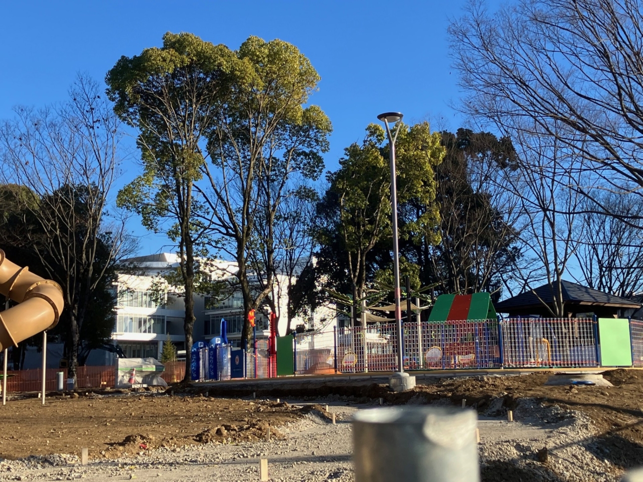 春にオープン！ただ今工事中　【多摩中央公園】