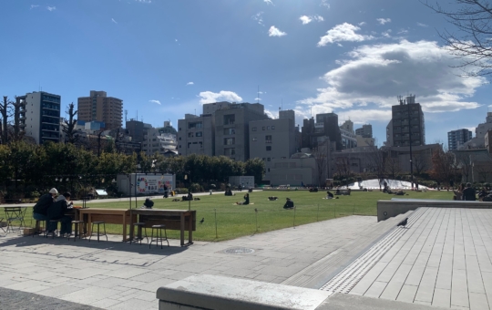 自然豊かな憩いの場♪　南池袋公園☆彡