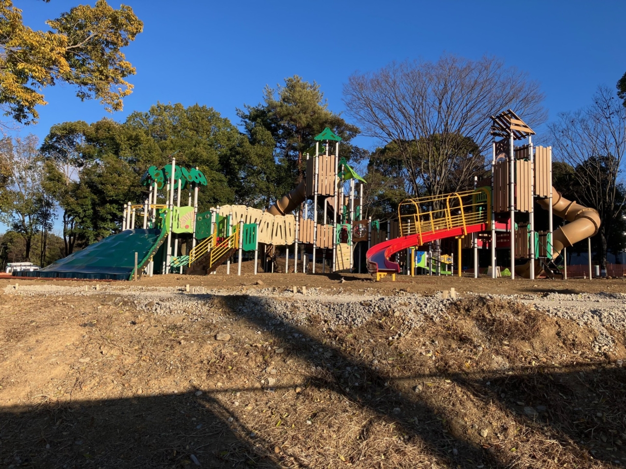 春にオープン！ただ今工事中　【多摩中央公園】
