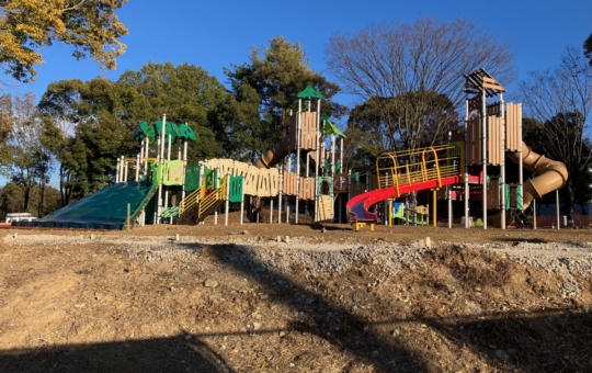 春にオープン！ただ今工事中　【多摩中央公園】