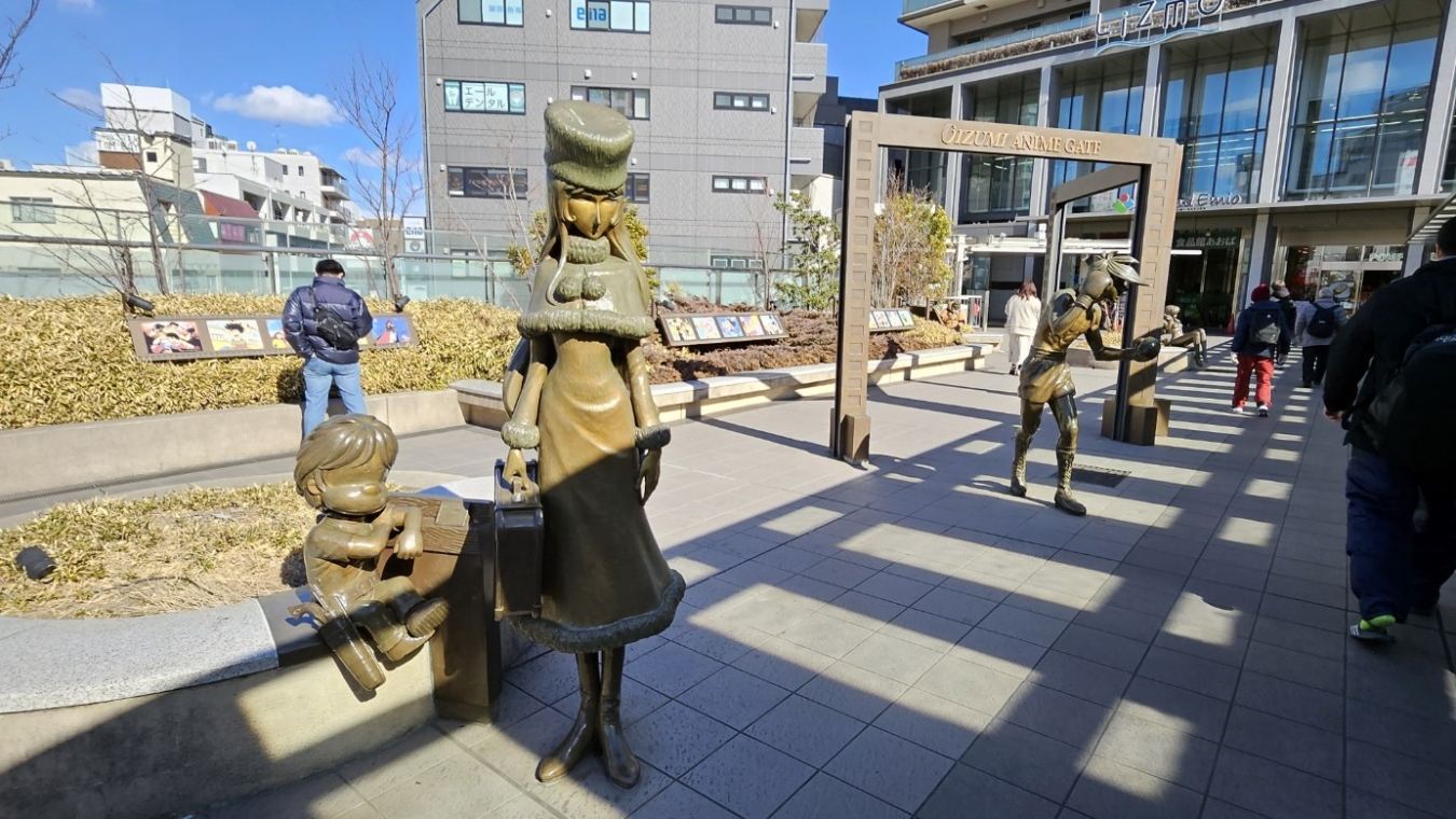 住みたい街急上昇！！昭和のアニメ好きにはたまらな～い♪《大泉学園駅》