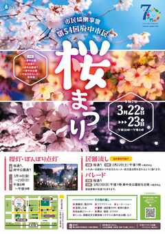 ☆２０２５年第５４回府中市民さくらまつり☆