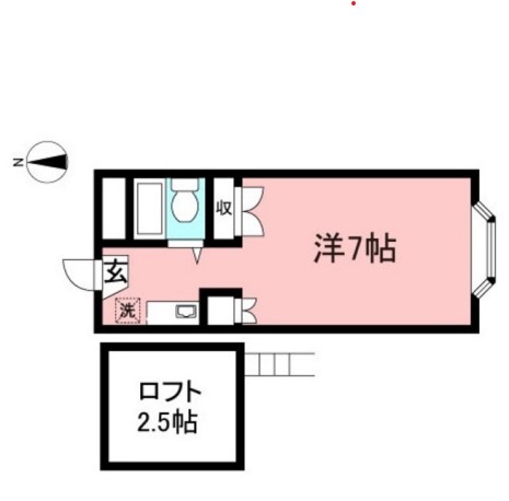 現在フリーレント1か月付！初期費用を抑えたい方必見！小平のお部屋です♪