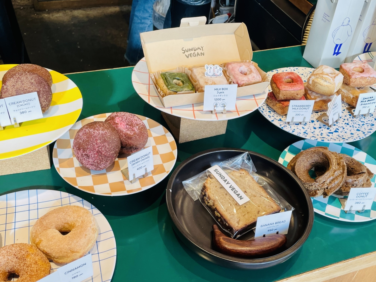 ヴィーガンドーナツ専門店「SUNDAY VEGAN」