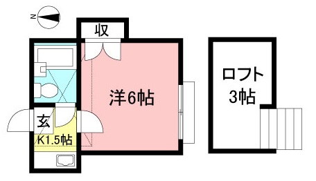 【当社管理物件】ロフト付！室内キレイです☆（パムテラス三鷹台）