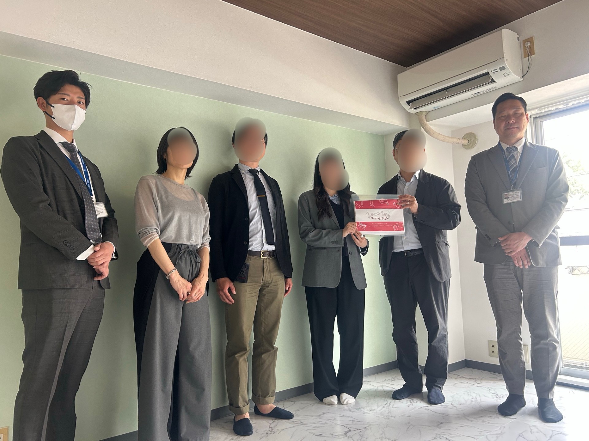 コマジョスタイル受賞部屋　内装完了