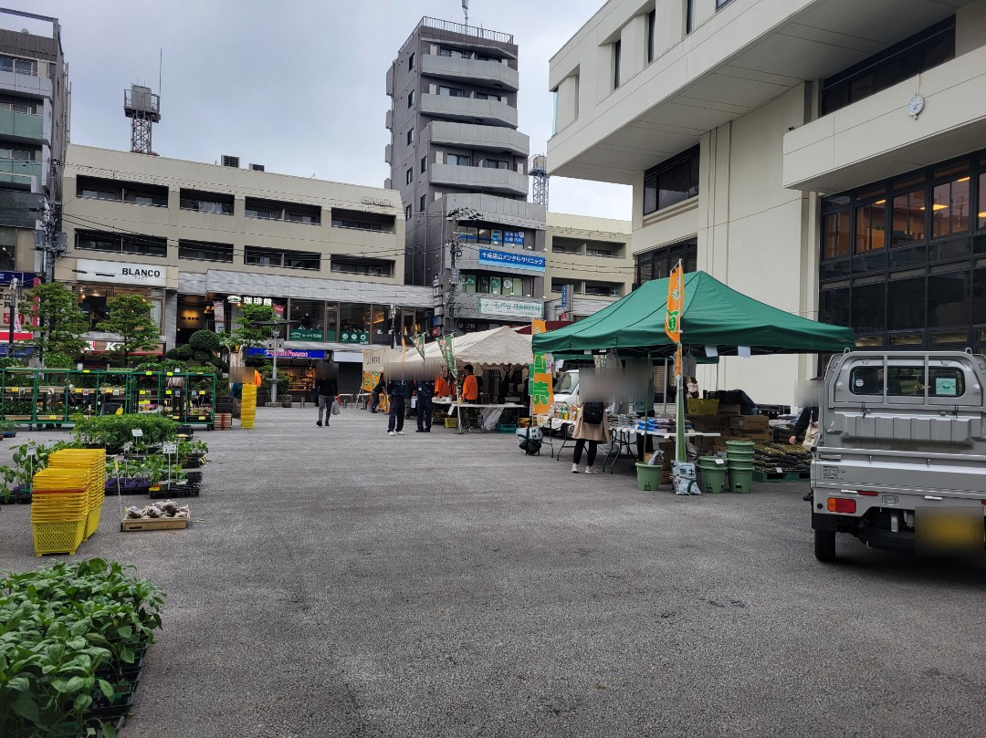 烏山区民センター前広場☆【チャリティー園芸市】
