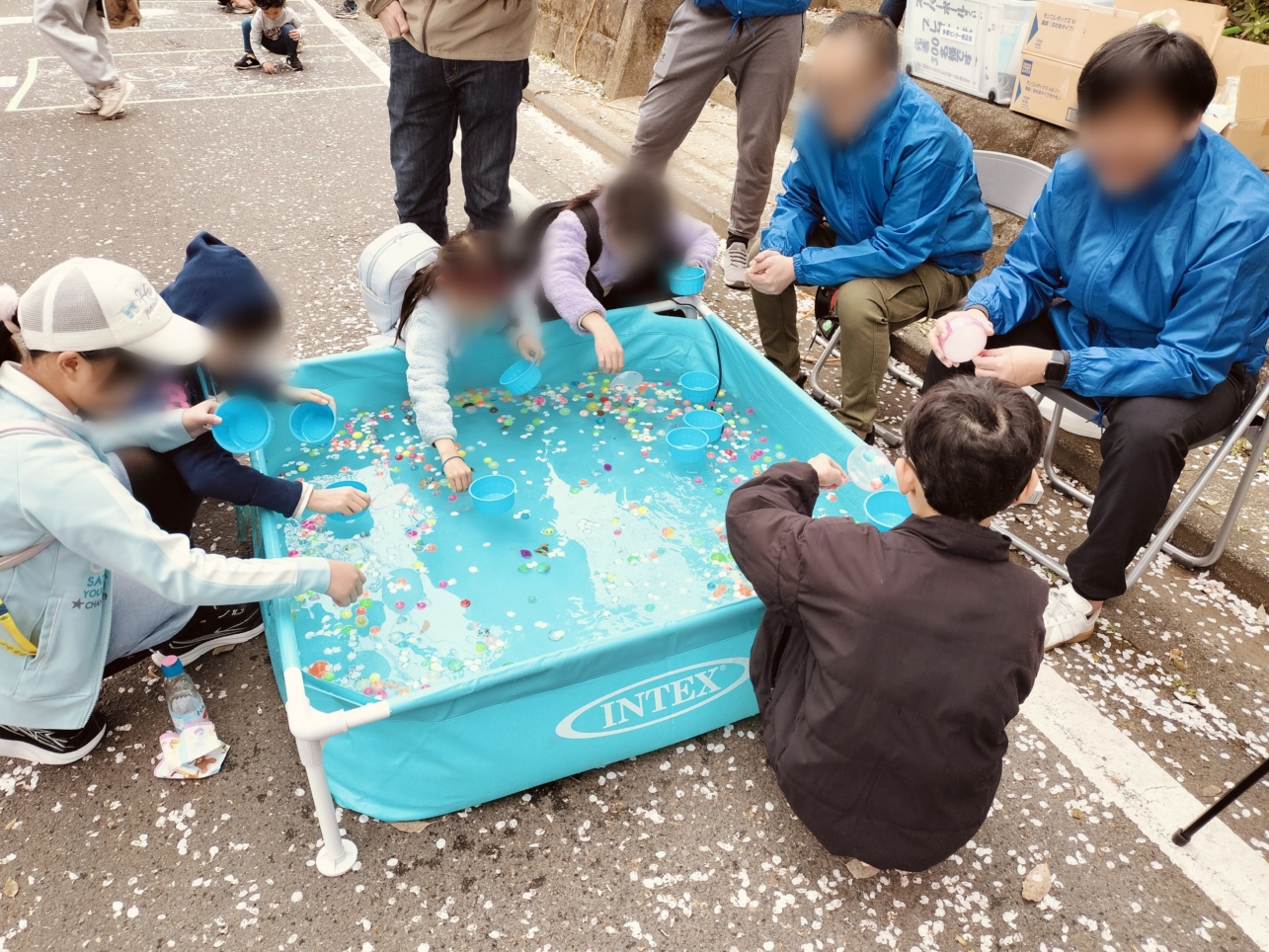 子供に優しい桜祭り【長久保公園】