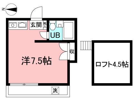 東都管理物件！ネット使用料無料！（はっぴーはいむ新川107）