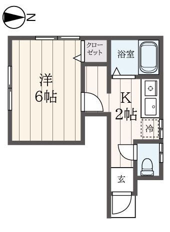 江古田駅徒歩5分☆人気のバストイレ別♪【スノーハイツ小竹】