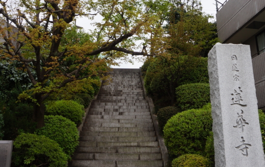 都会にある情緒あふれるお寺☆蓮華寺