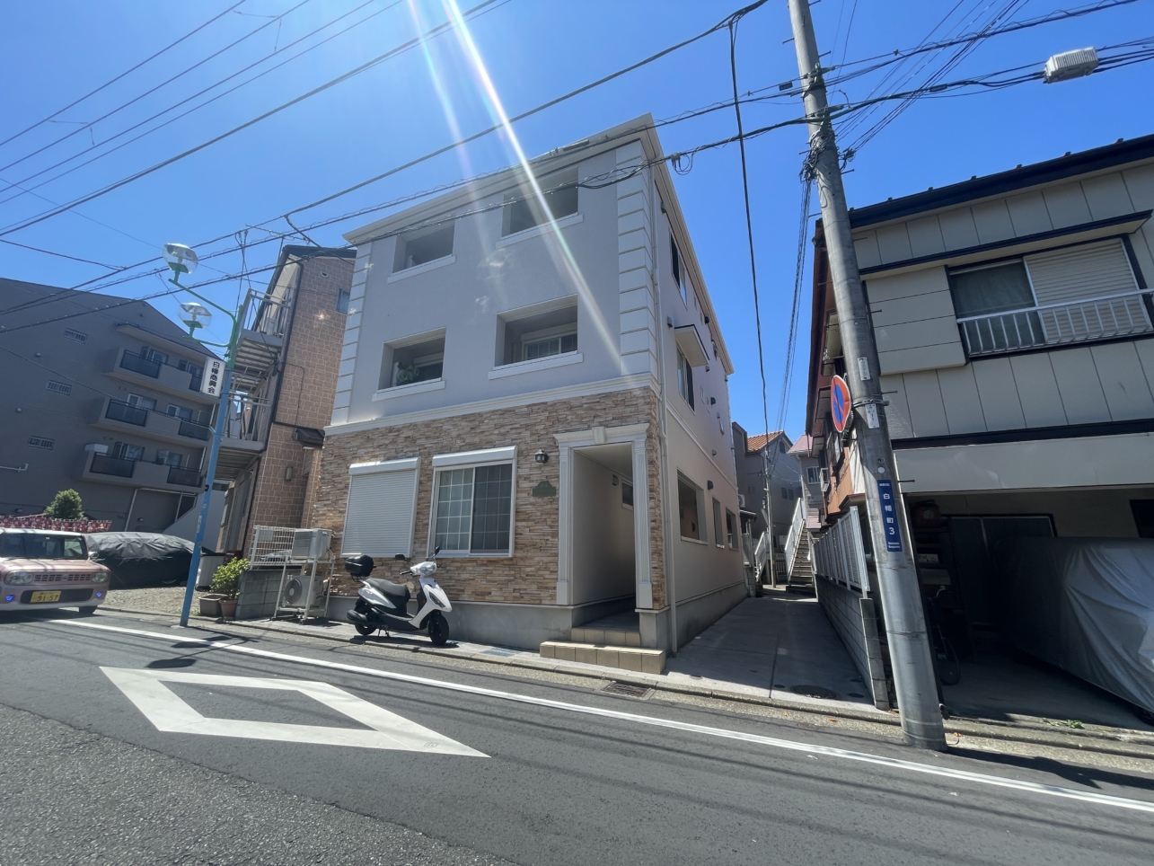 【モントレゾール】白楽駅徒歩３分の独立洗面台付きの１K☆彡