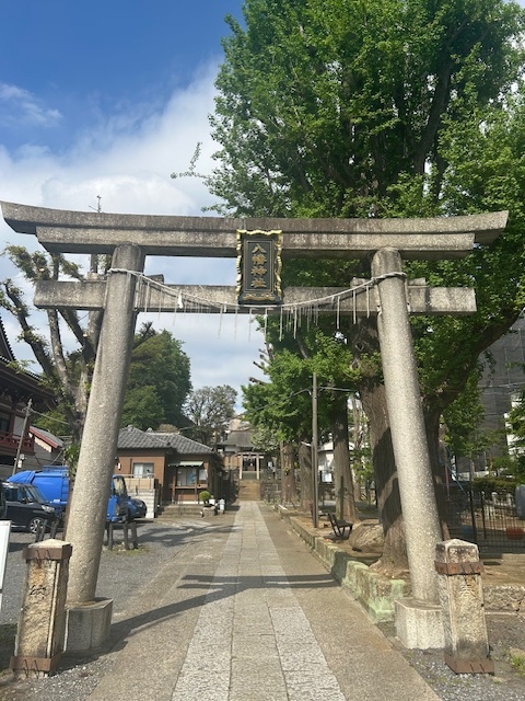 【田端】住宅街に隣り合ってたたずむ・・・大龍寺・八幡神社☆