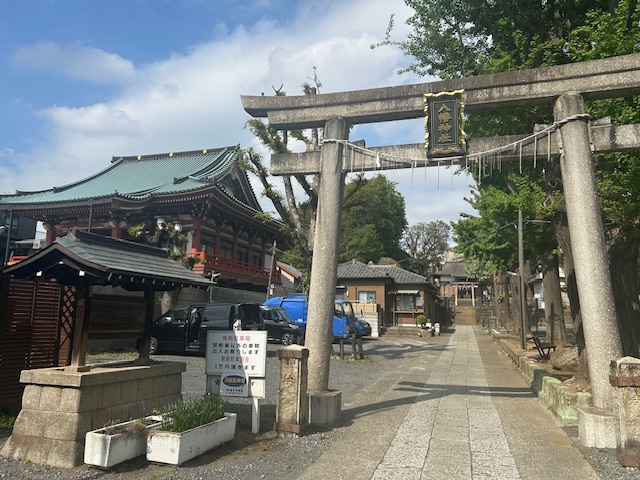 【田端】住宅街に隣り合ってたたずむ・・・大龍寺・八幡神社☆