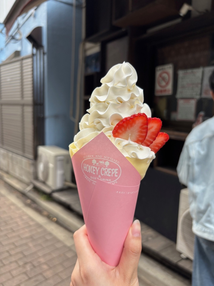 甘党さんにお勧めのクレープ屋さん♪【オレンジカウンティ 本店】