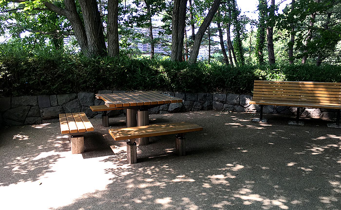 自然を感じる、万福寺檜山公園