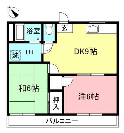 和洋室あります☆恋ヶ窪駅徒歩１０分圏内のお部屋です（ホワイエ国分寺）