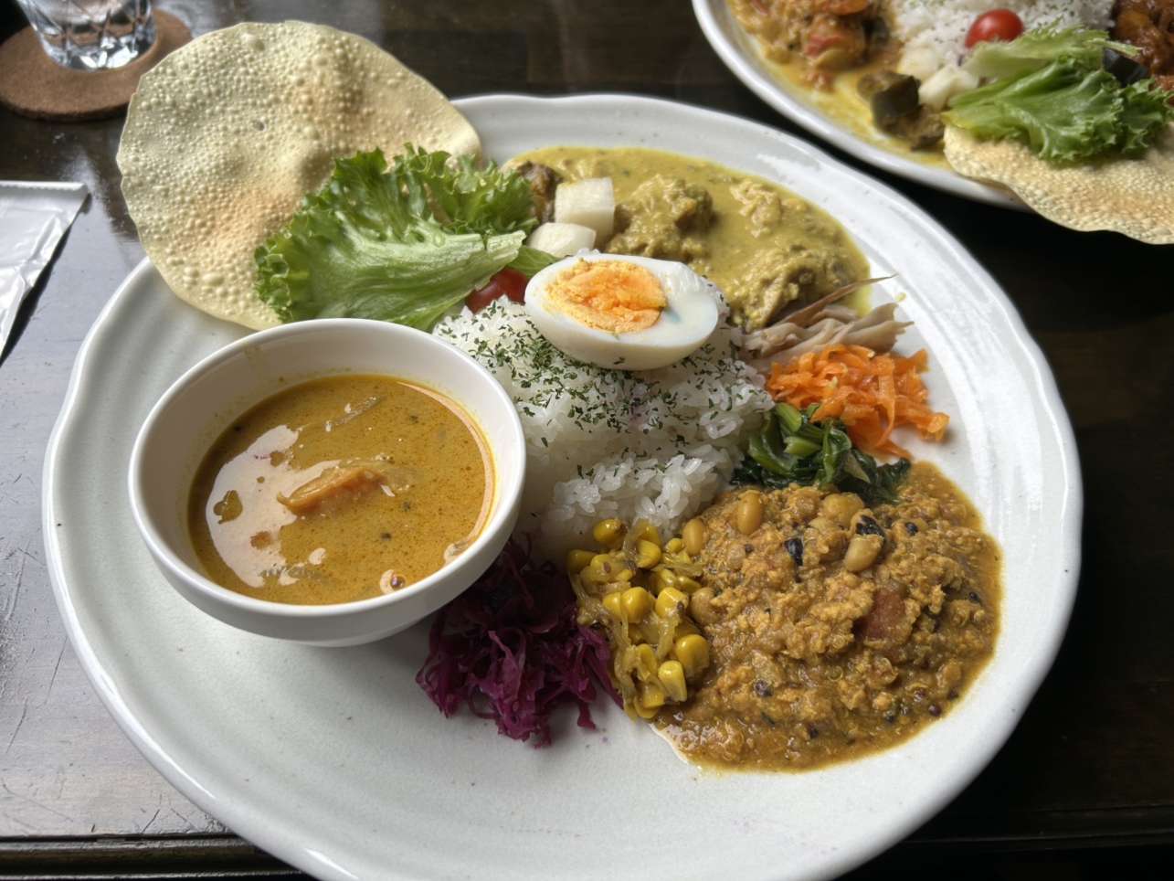 水曜日のランチのみ！本格スパイスカレー