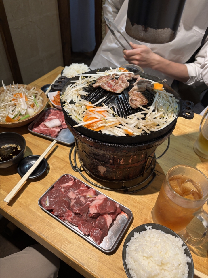 新鮮なラム肉を堪能できる！【ジンギスカン楽太郎】