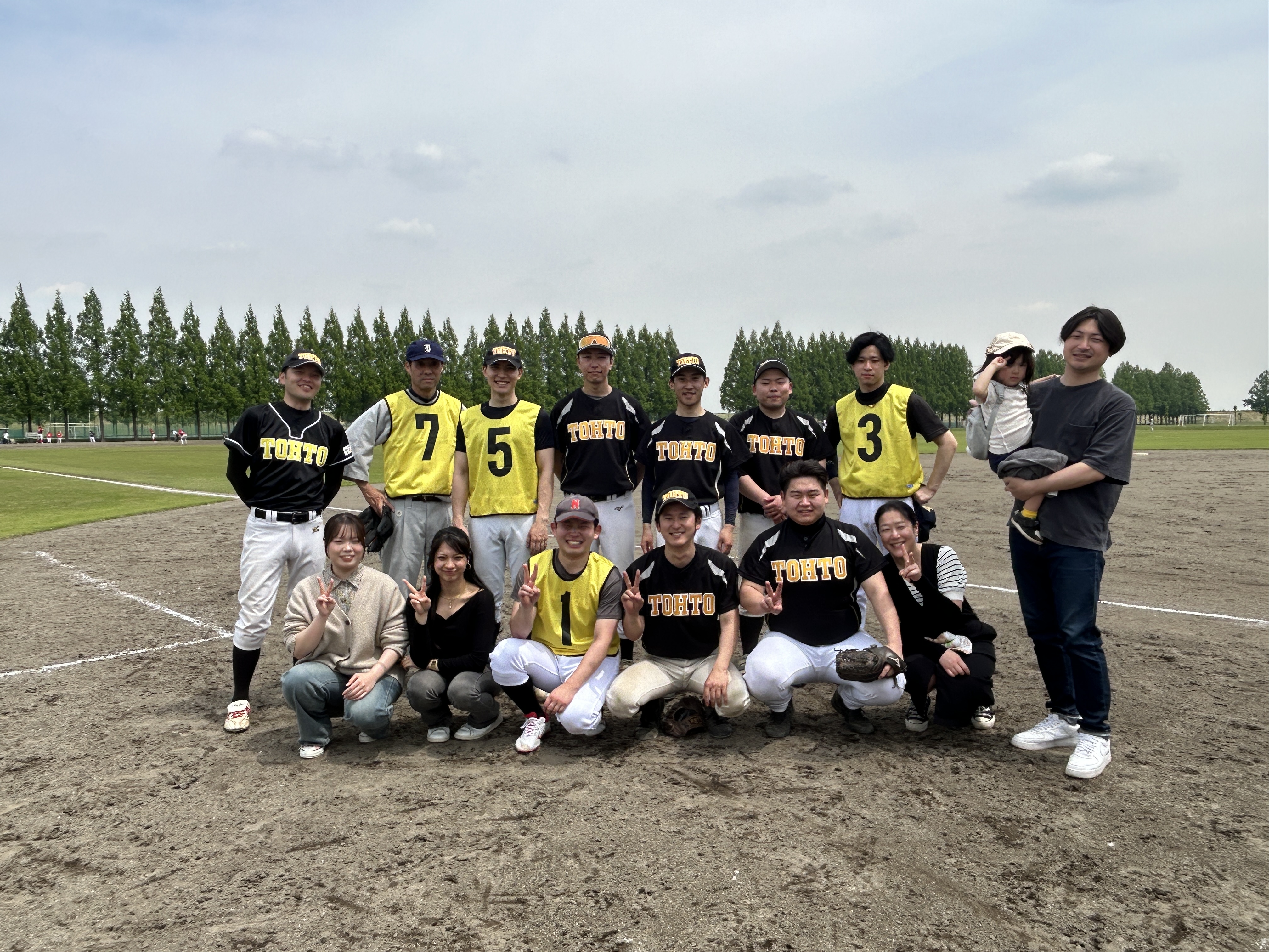 野球部が大会に参加しました。