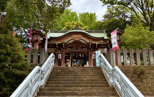 富士山が見える神社【北澤八幡神社】