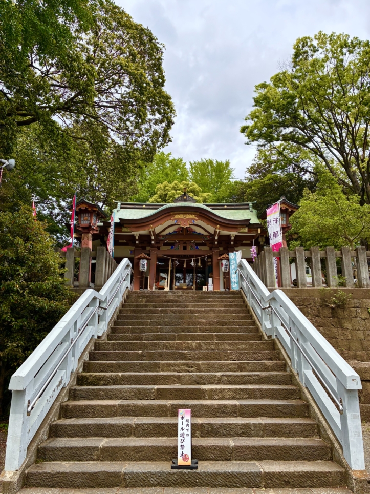 富士山が見える神社【北澤八幡神社】