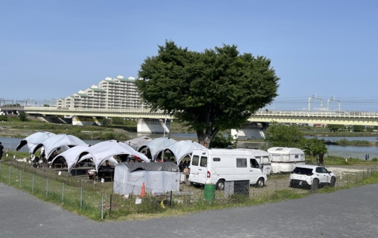 多摩川河川敷アウトドアスペース！☆【TamariBaar】