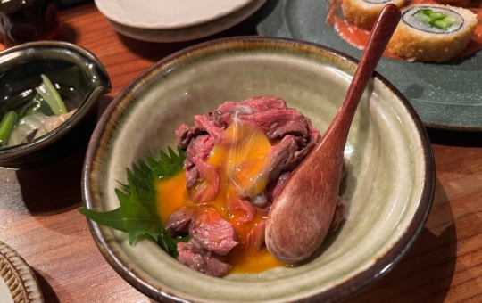 日本酒が楽しめるお店（青と土-調布）