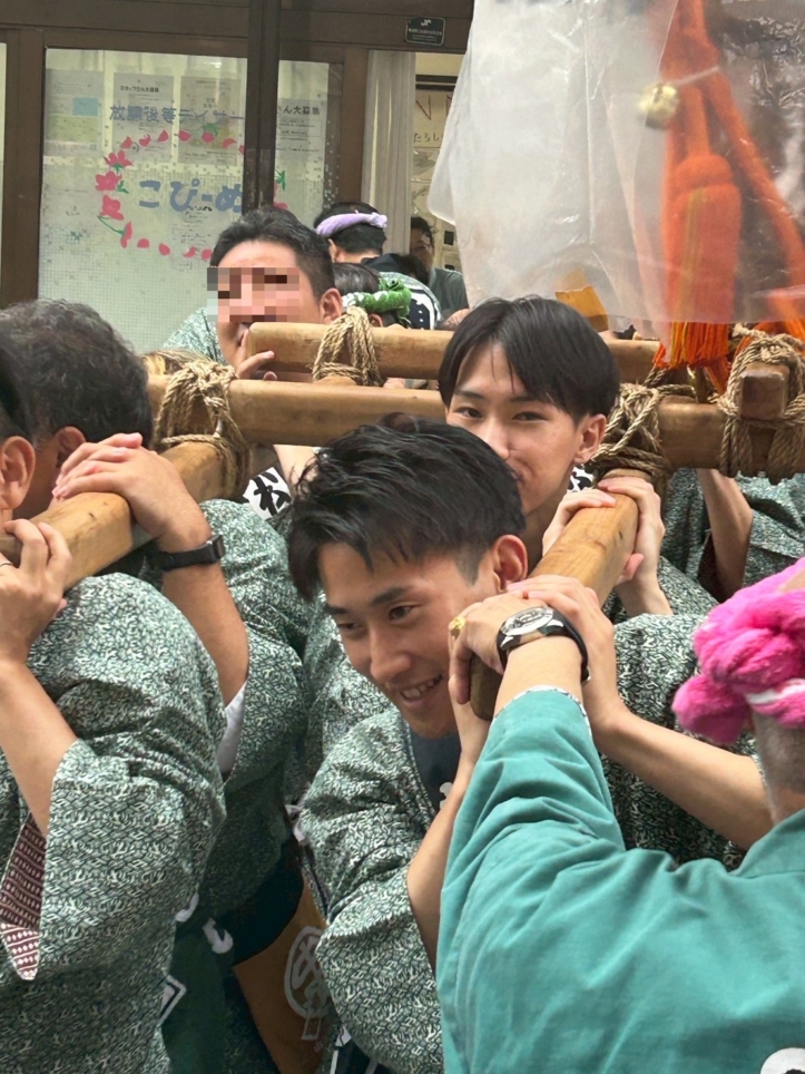 洲崎大神のお祭りに参加しました！