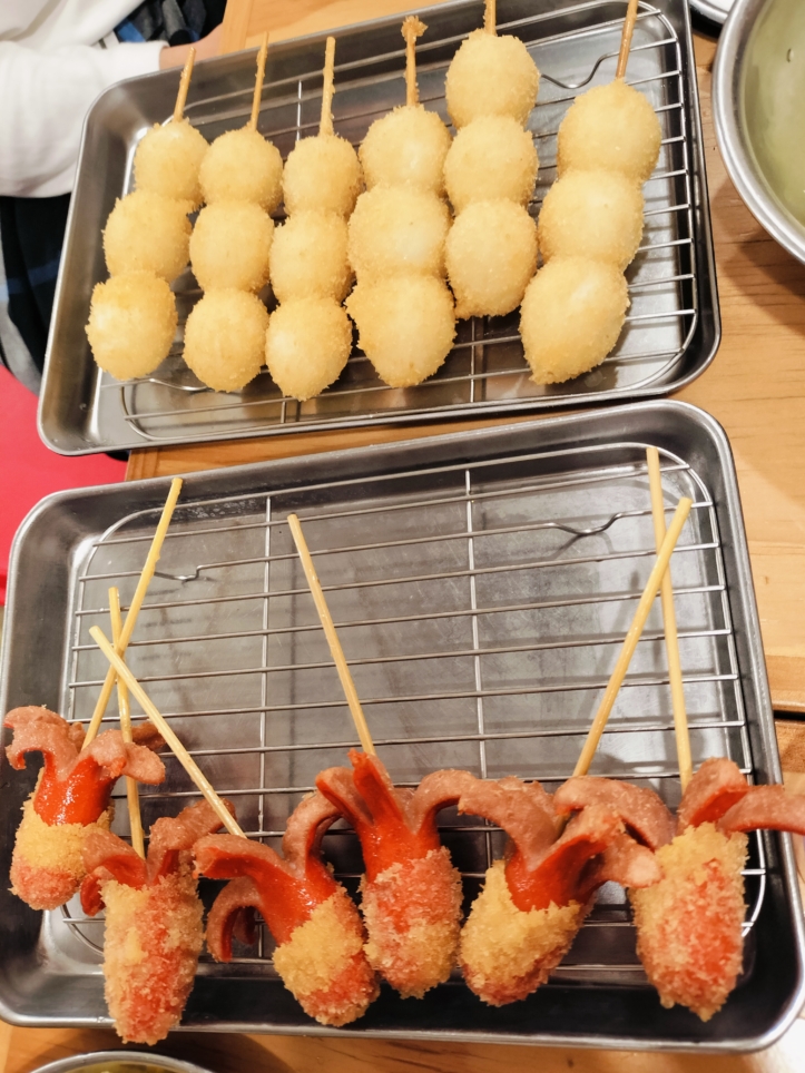 仕事終わりに串とお酒【串カツ田中】