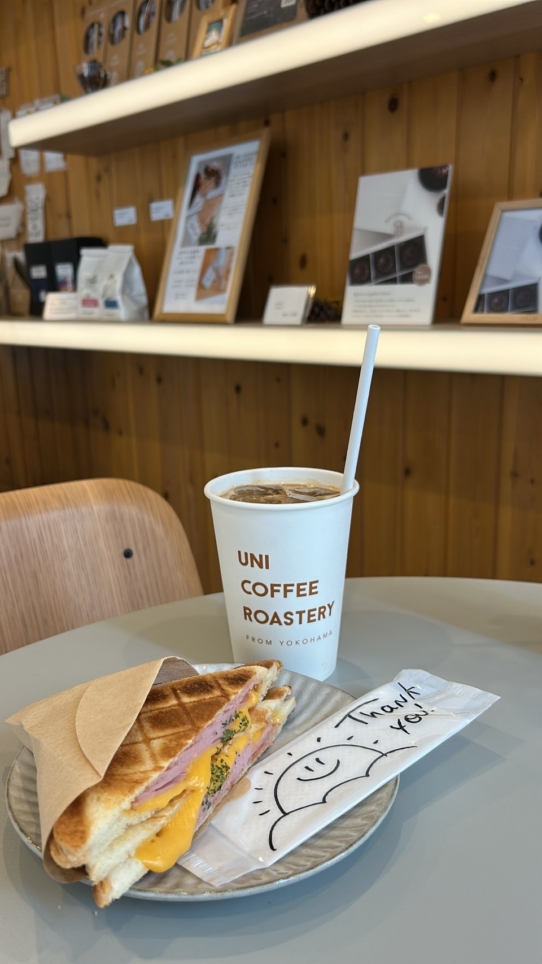 生ドーナツが人気！【UNI COFFEE ROASTERY-横浜岡野】
