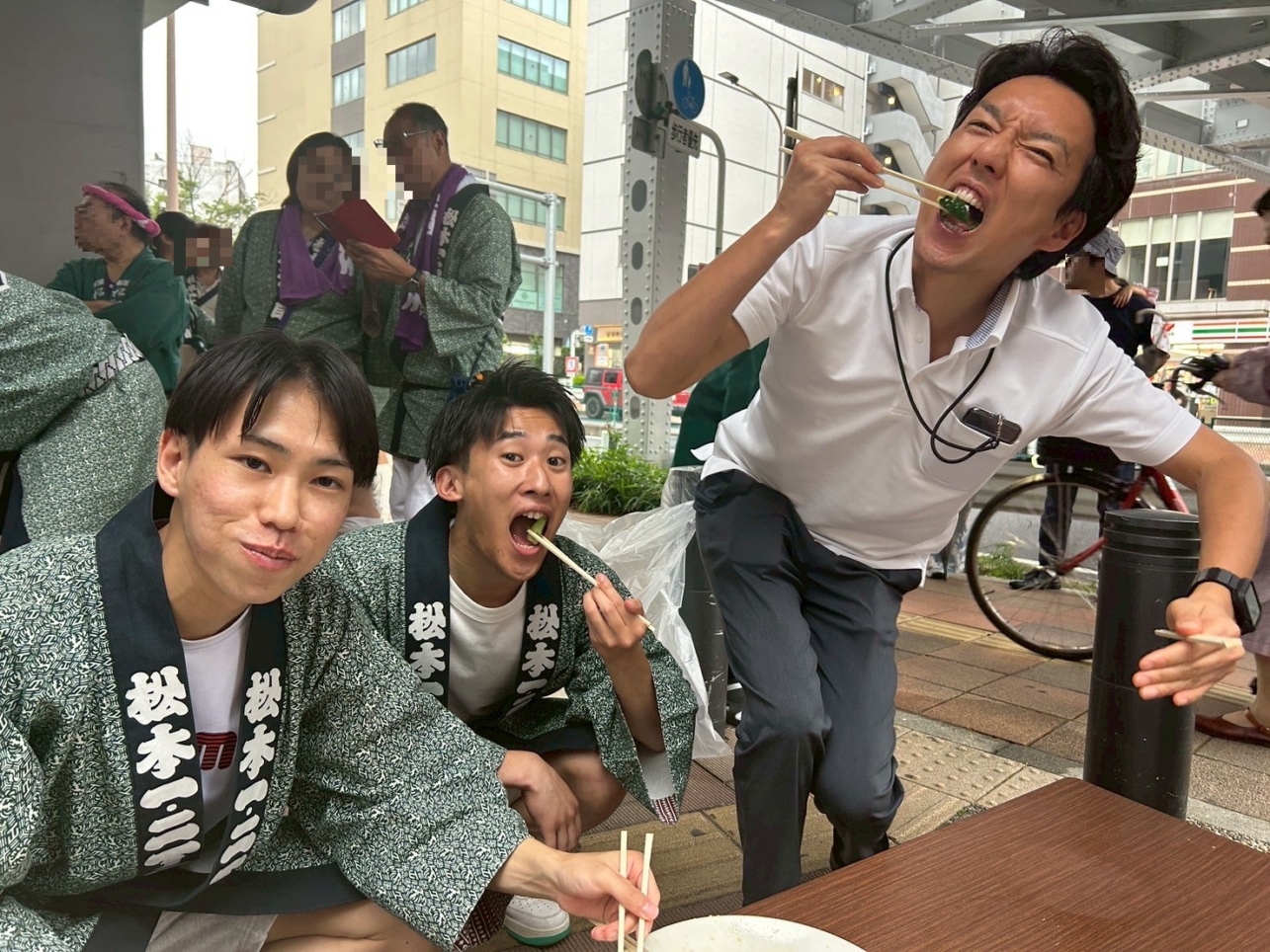 洲崎大神のお祭りに参加しました！