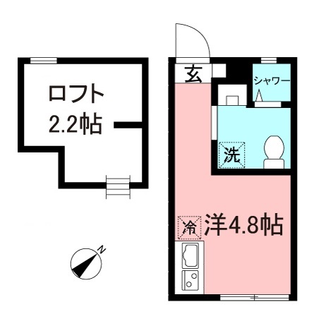 シャワールーム完備！【クノッソス中央林間】