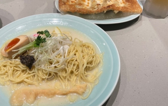 〆にラーメンはいかがですか？【餃子と〆の店 Nood e】