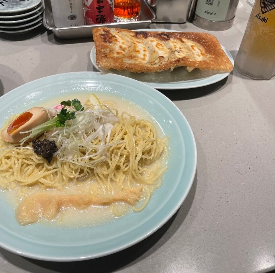 〆にラーメンはいかがですか？【餃子と〆の店 Nood e】