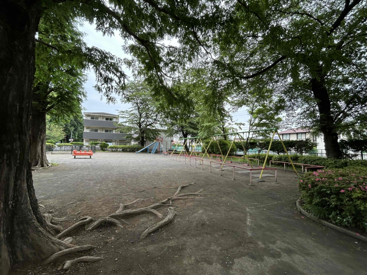 憩いの場所♪鷹の台駅前の小平中央公園！