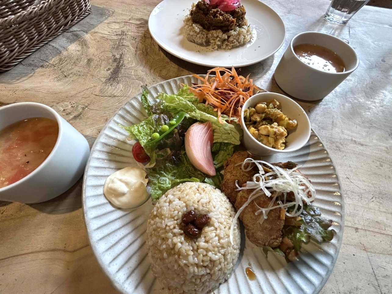 今月のカフェスローランチメニュー♪