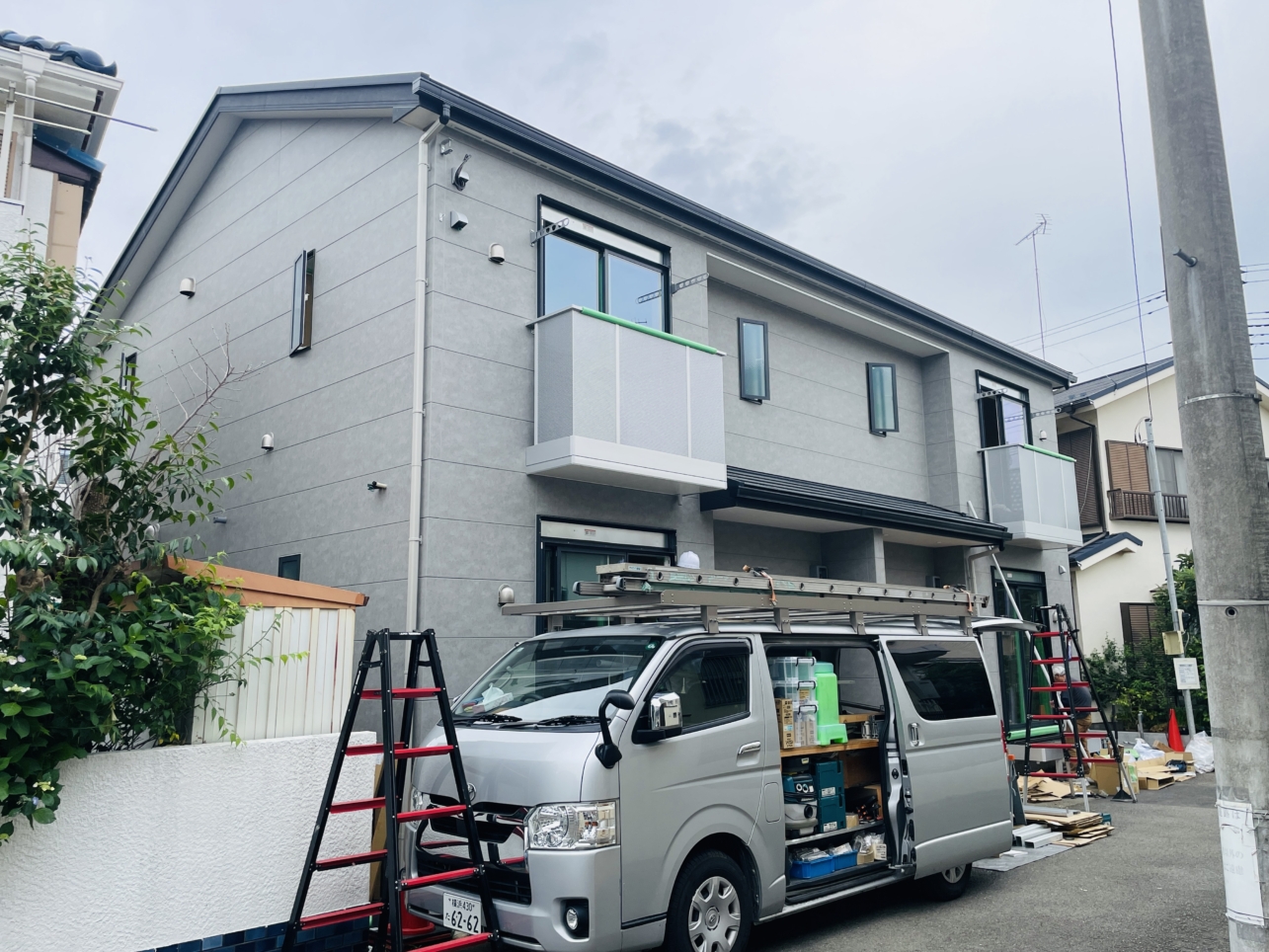 (【仮）佐藤様瀬谷区本郷二丁目新築計画】閑静な住宅街にある新築アパート！敷地内禁煙☆