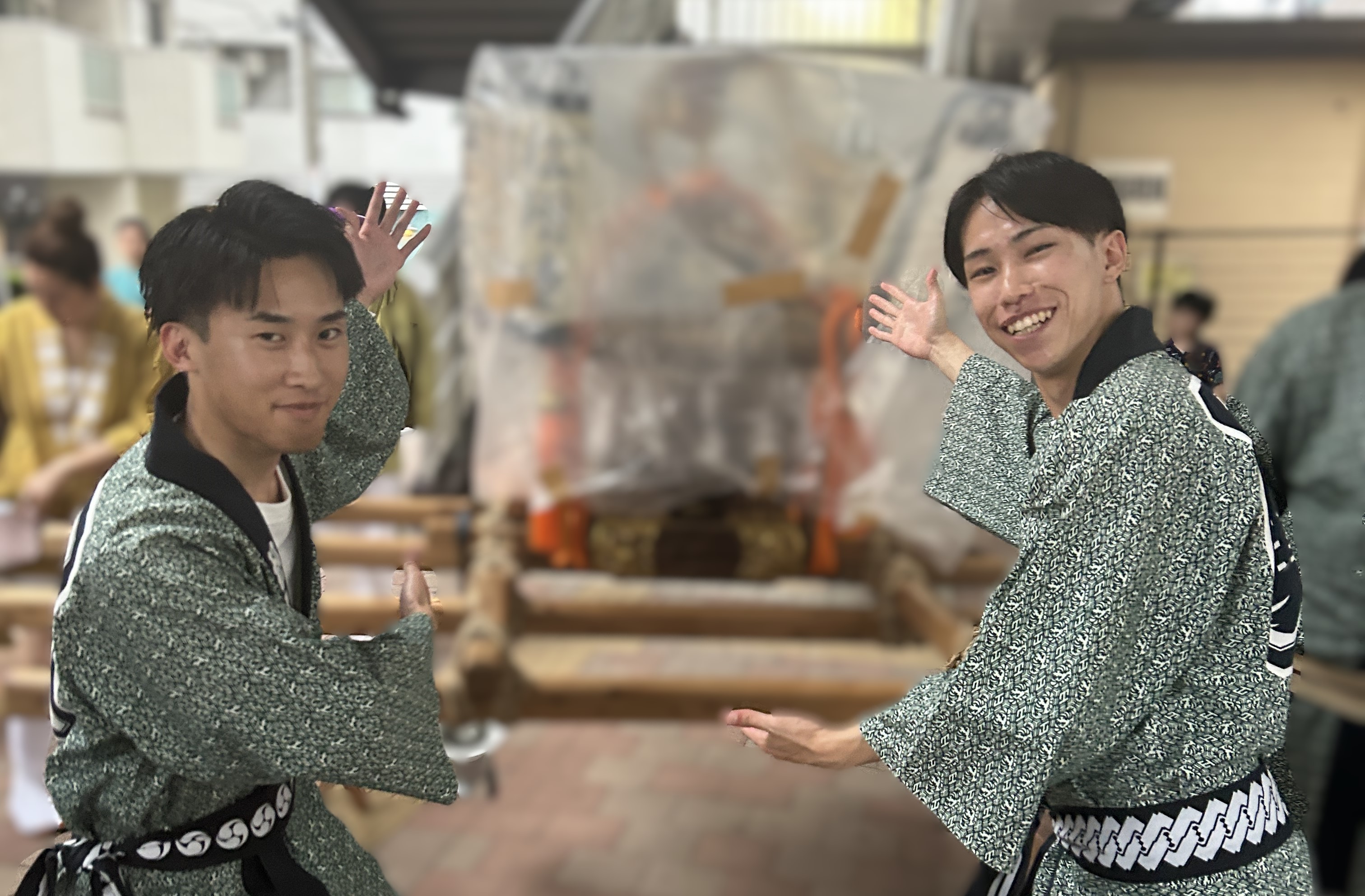 反町店・横浜支店管理部　洲崎大神神幸祭に参加