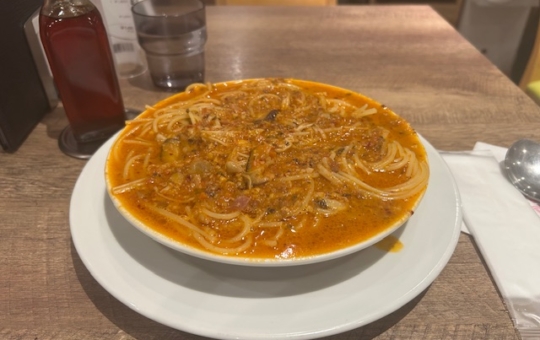 一度食べたらやみつき！お皿から溢れるスープ！絶望スパゲティの正体を探る！！＠池袋
