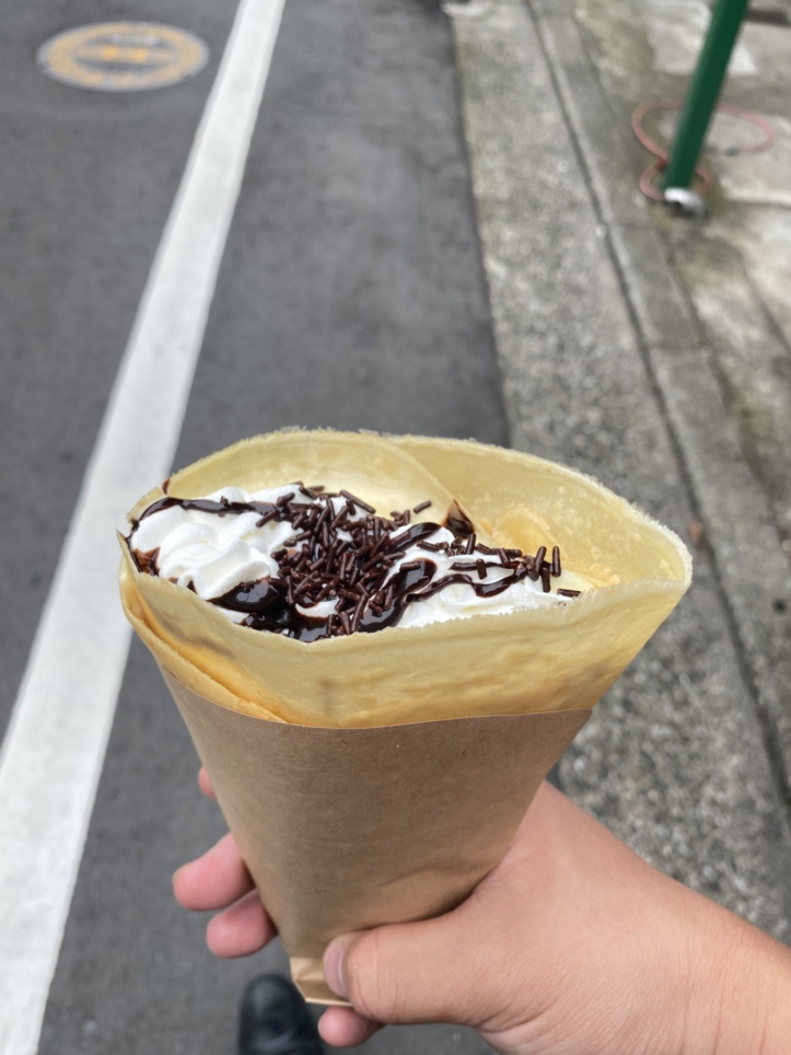 【クレープうらら】完売続出のサクサク生地♪白楽駅すぐ
