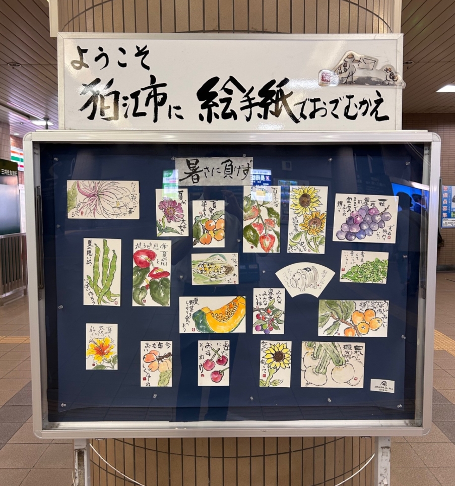 狛江市と絵手紙【狛江まるごと美術館】