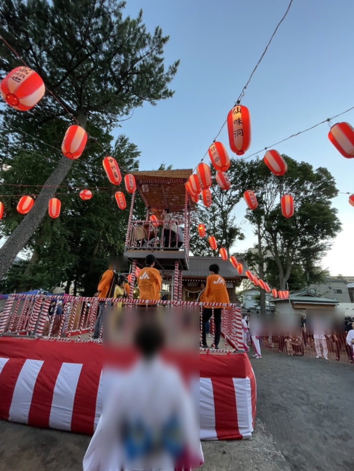 廻沢納涼盆踊り大会🎵　【廻沢稲荷神社】