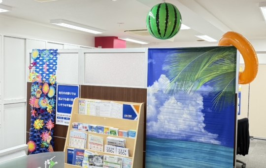 店舗にも夏がやってきました！