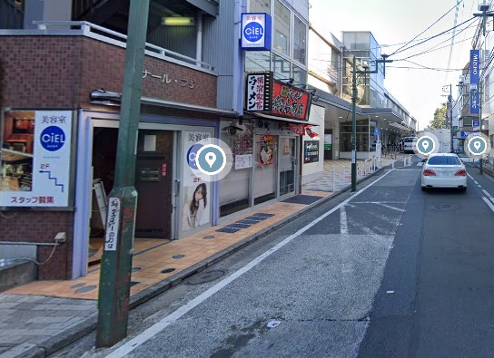 綱島駅のタクシー乗り場（綱島駅）