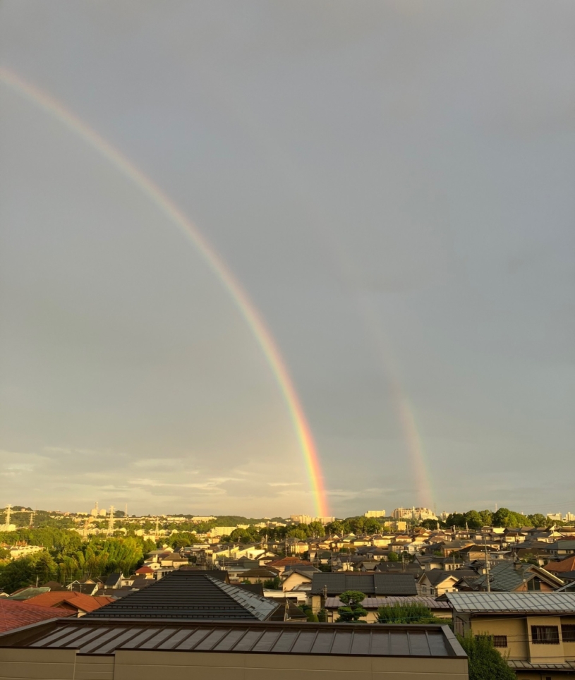 幸せな気持ちになりました　【永山上空】