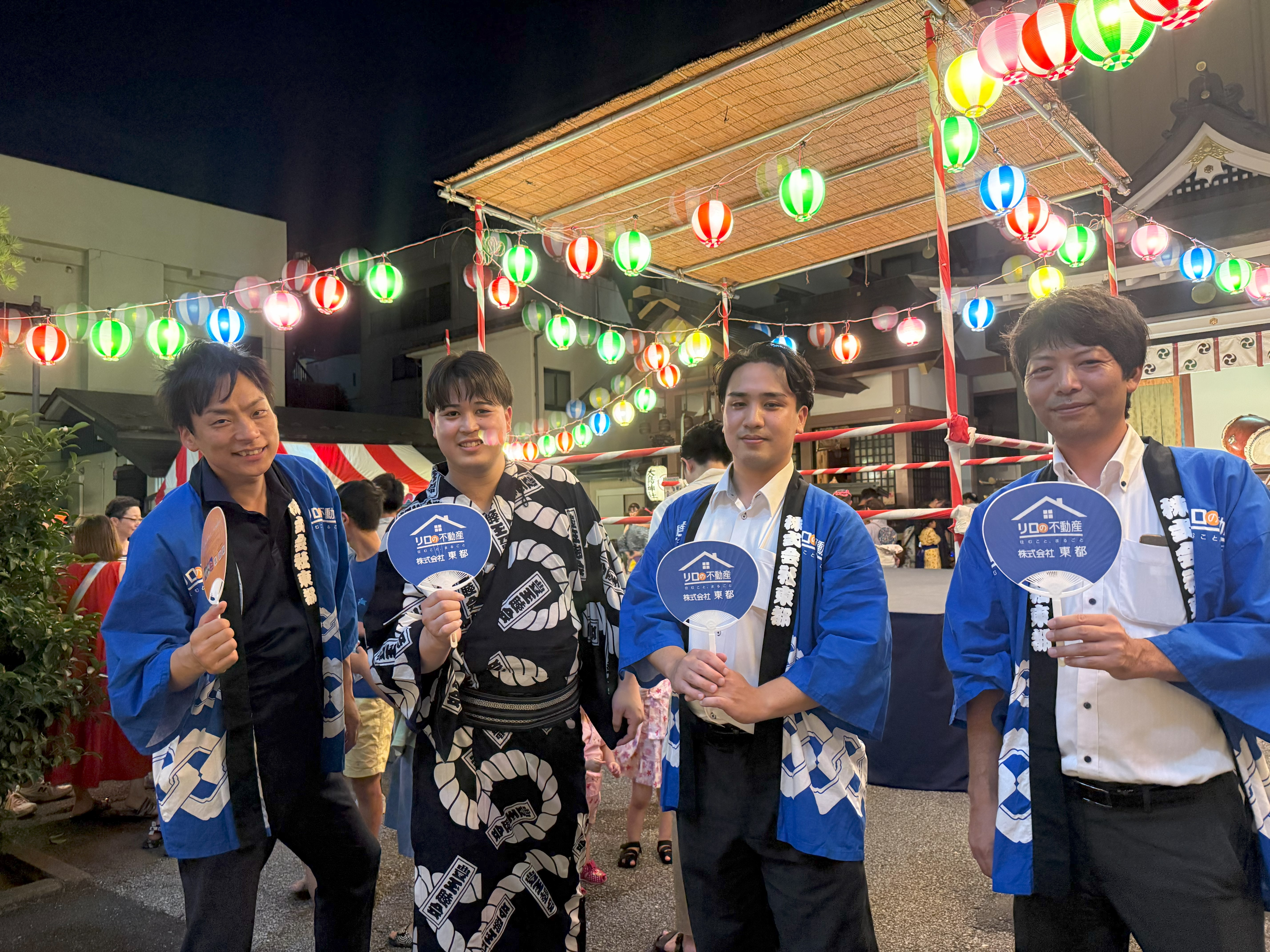 練馬店　豊玉睦会盆踊りに協賛させて頂きました。