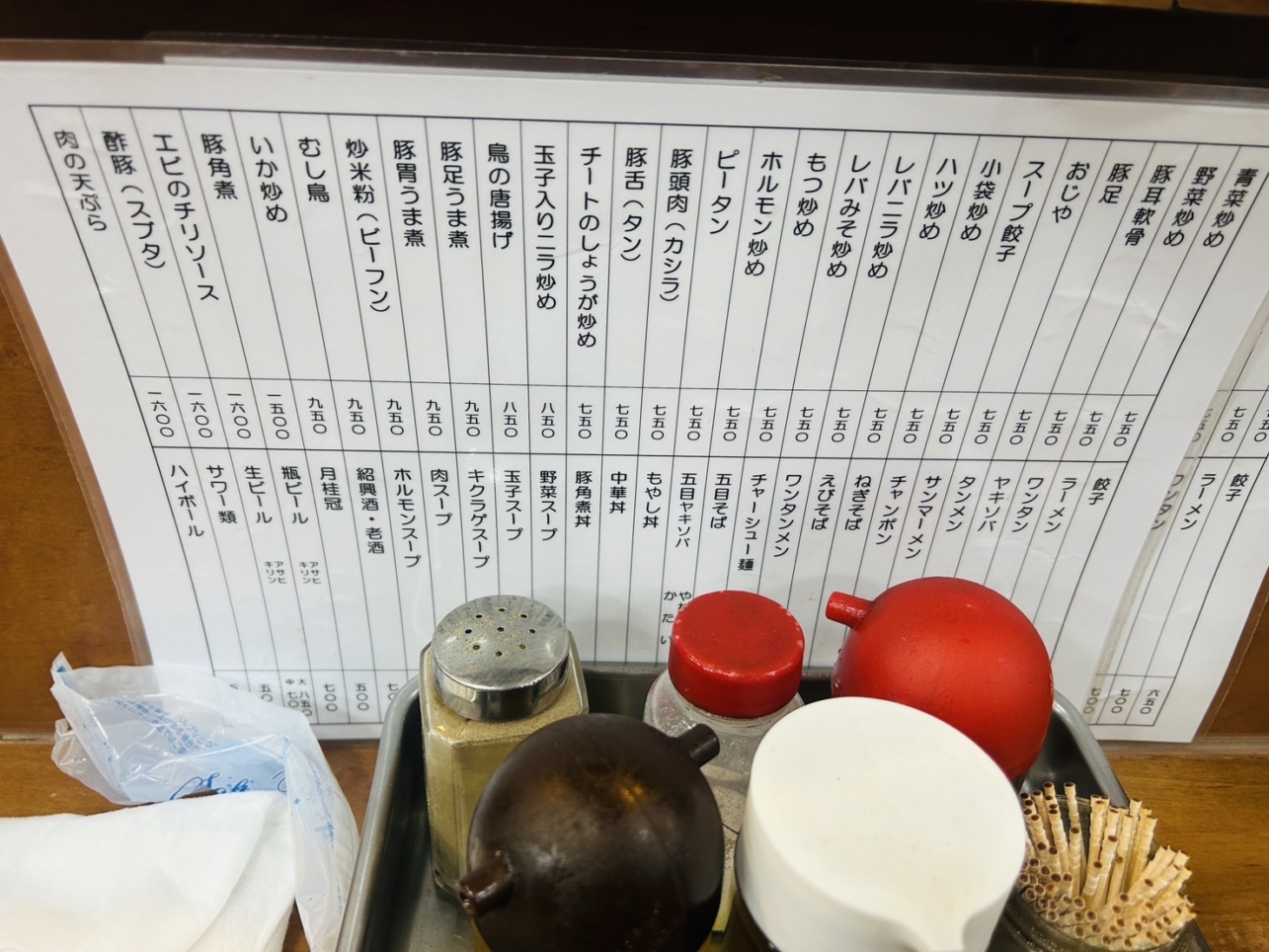 豚ホルモンの名店【台湾料理　第一亭】