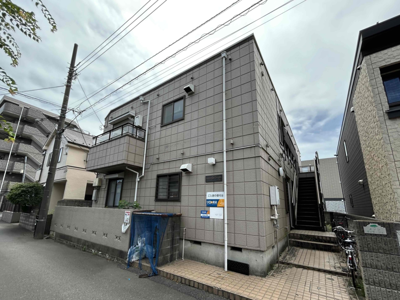 小平駅徒歩5分！日当たり良好！２DKの角部屋です♪