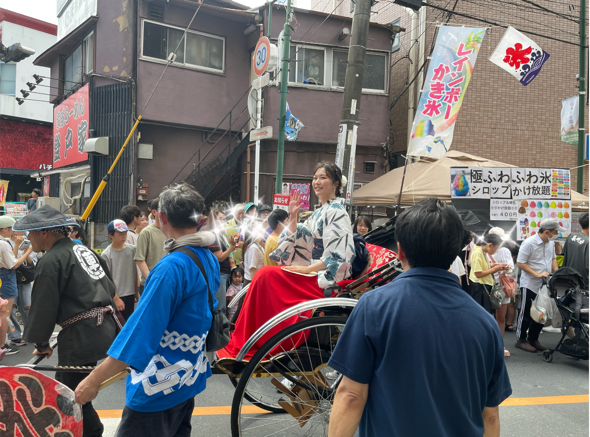 盛大に開催♪【第25回民家園通り商店会夏まつり】